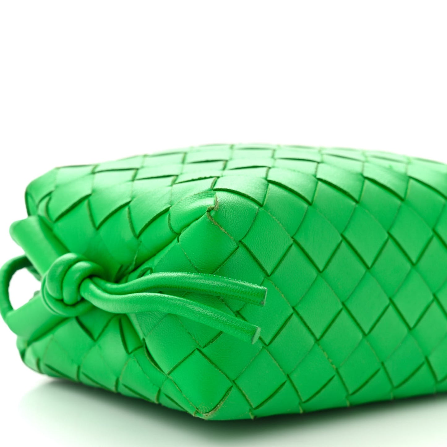 Nappa Intrecciato Mini Loop Camera Bag Parakeet