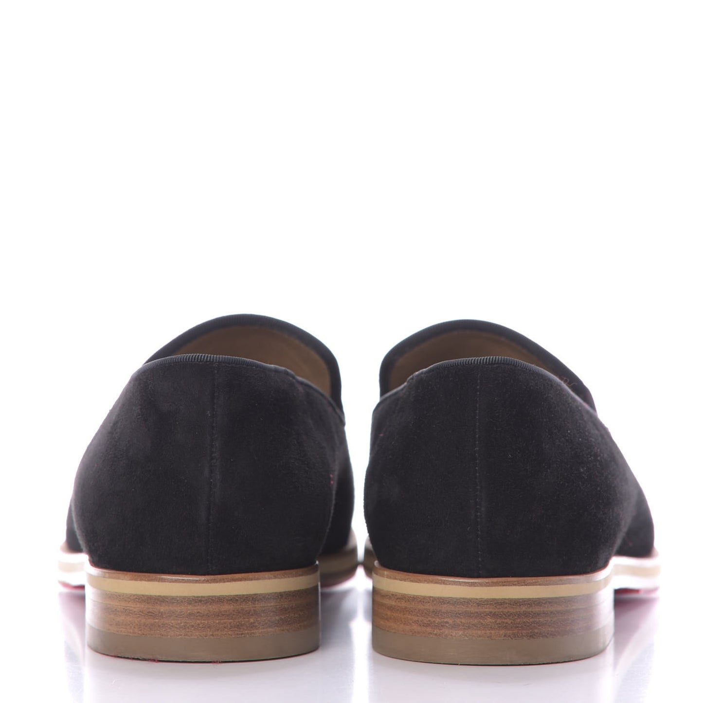 Veau Velours Dirk Flat Loafers 43.5 Black