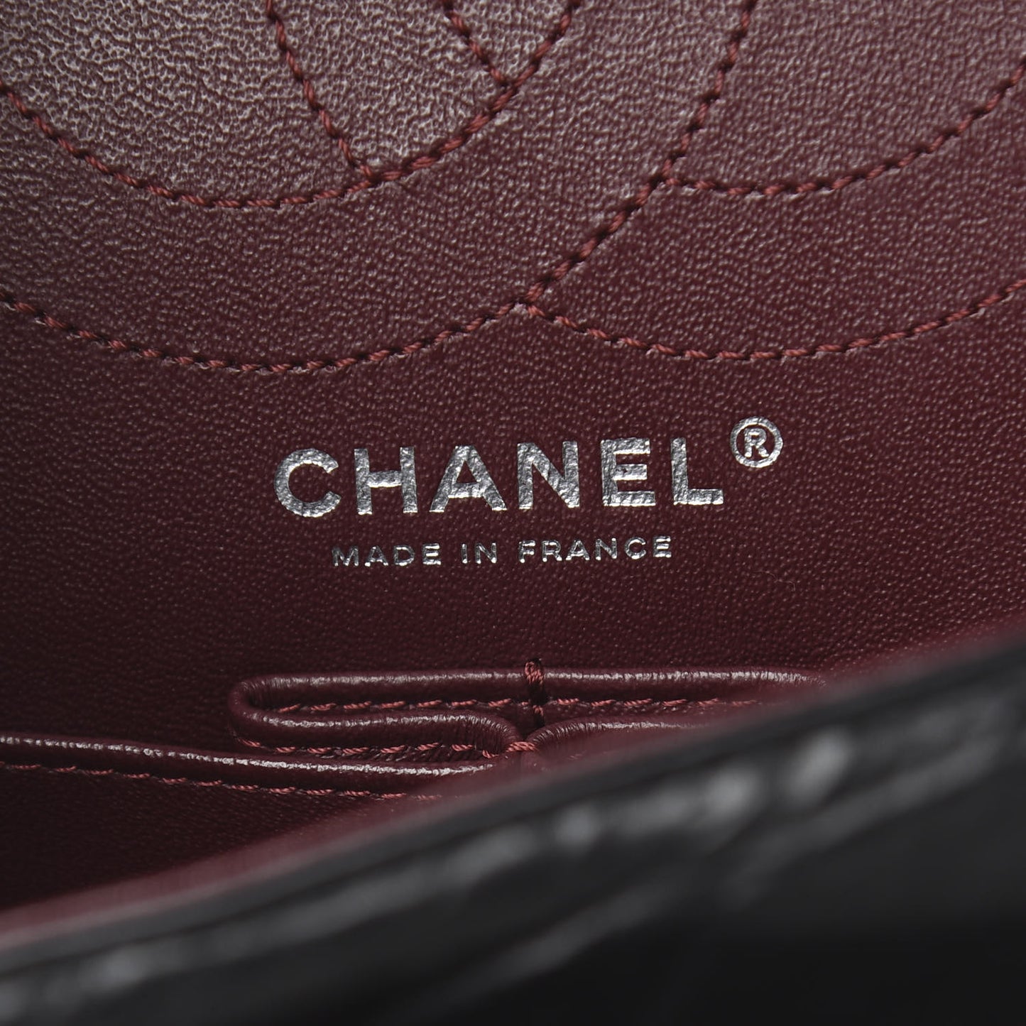 Aged Calfskin Quilted 2.55 Reissue 225 Flap Black