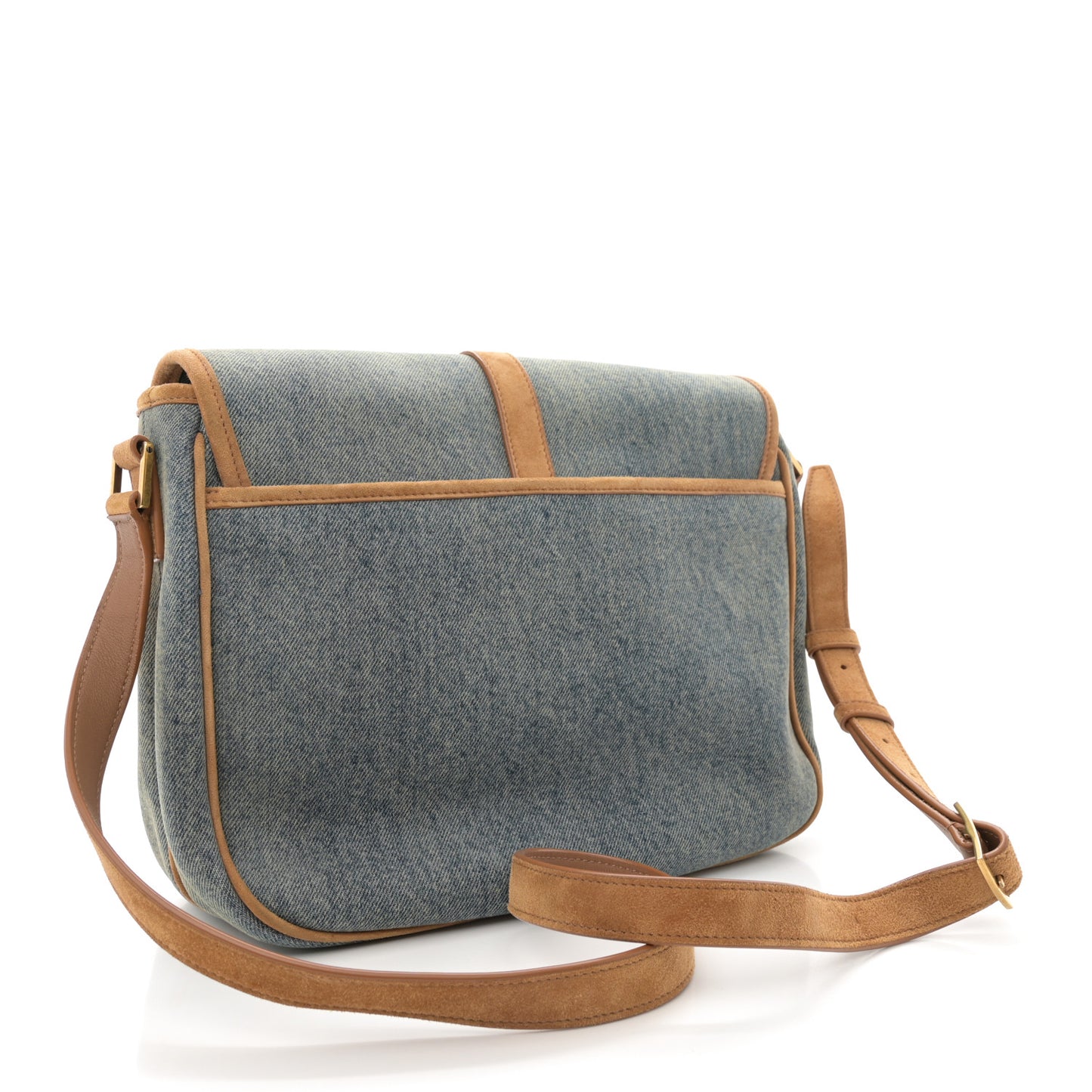 Denim Suede Medium Sorbonne Nikko Satin Rodeo Blue Cinnamon