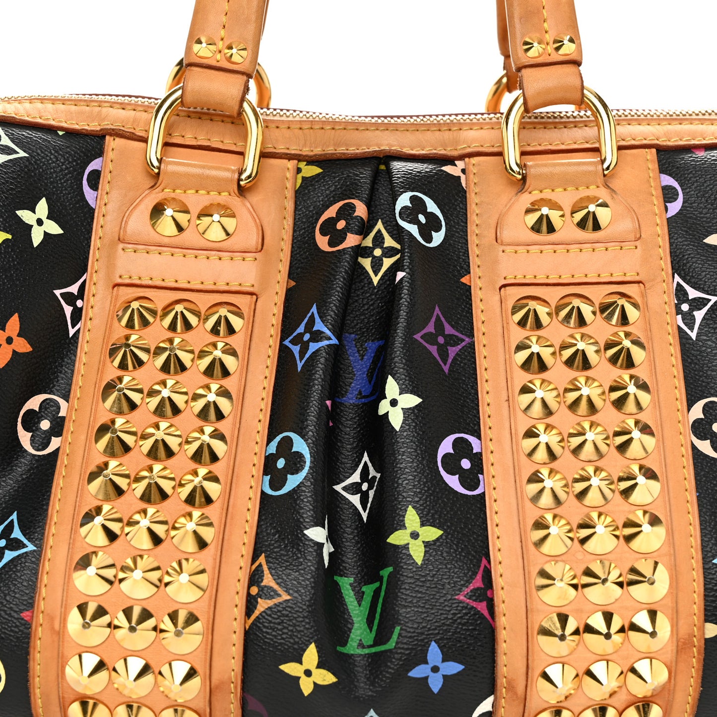 Monogram Multicolor Courtney MM Black