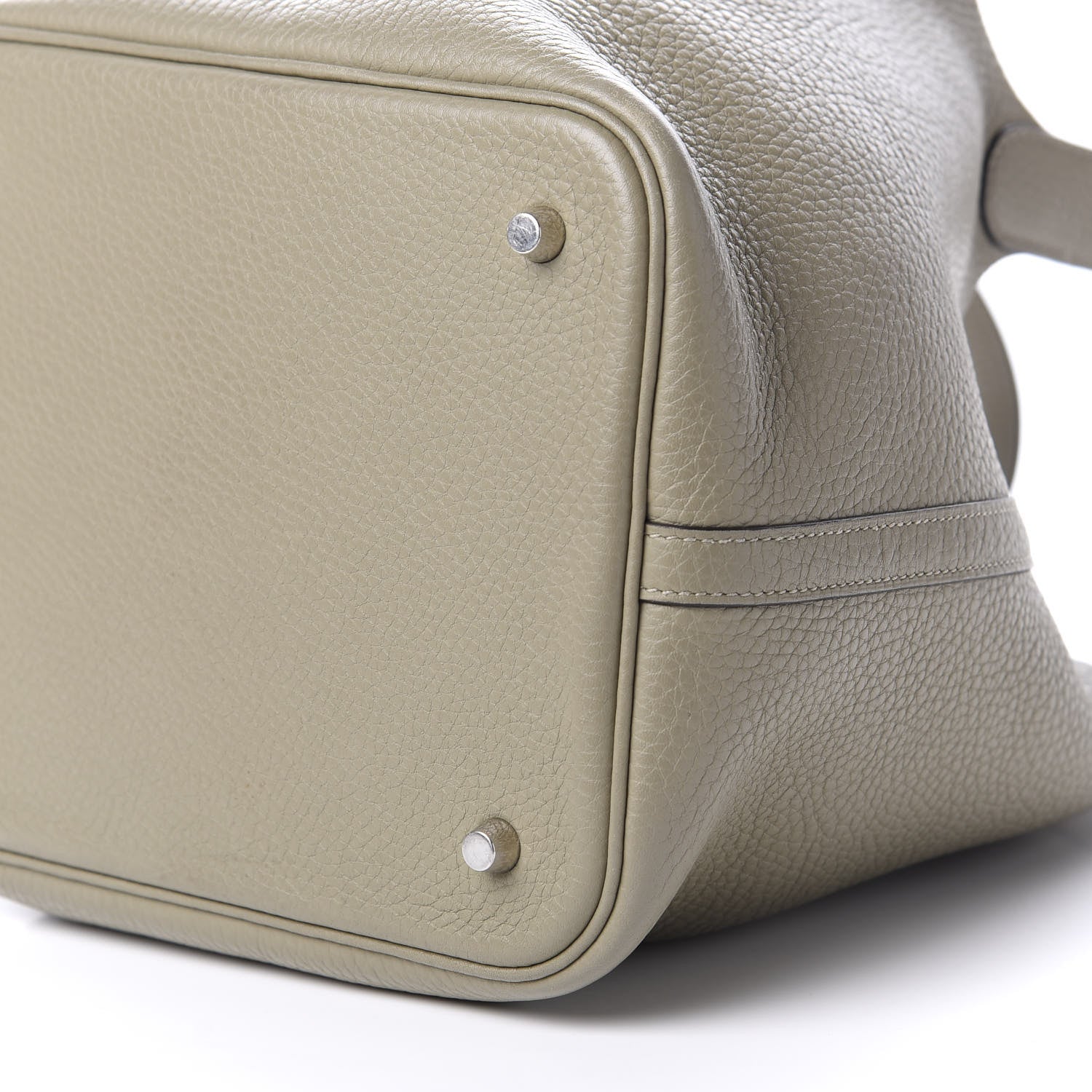 Hermes Taurillon Clemence Picotin Lock 22 MM Sauge 7 of 7