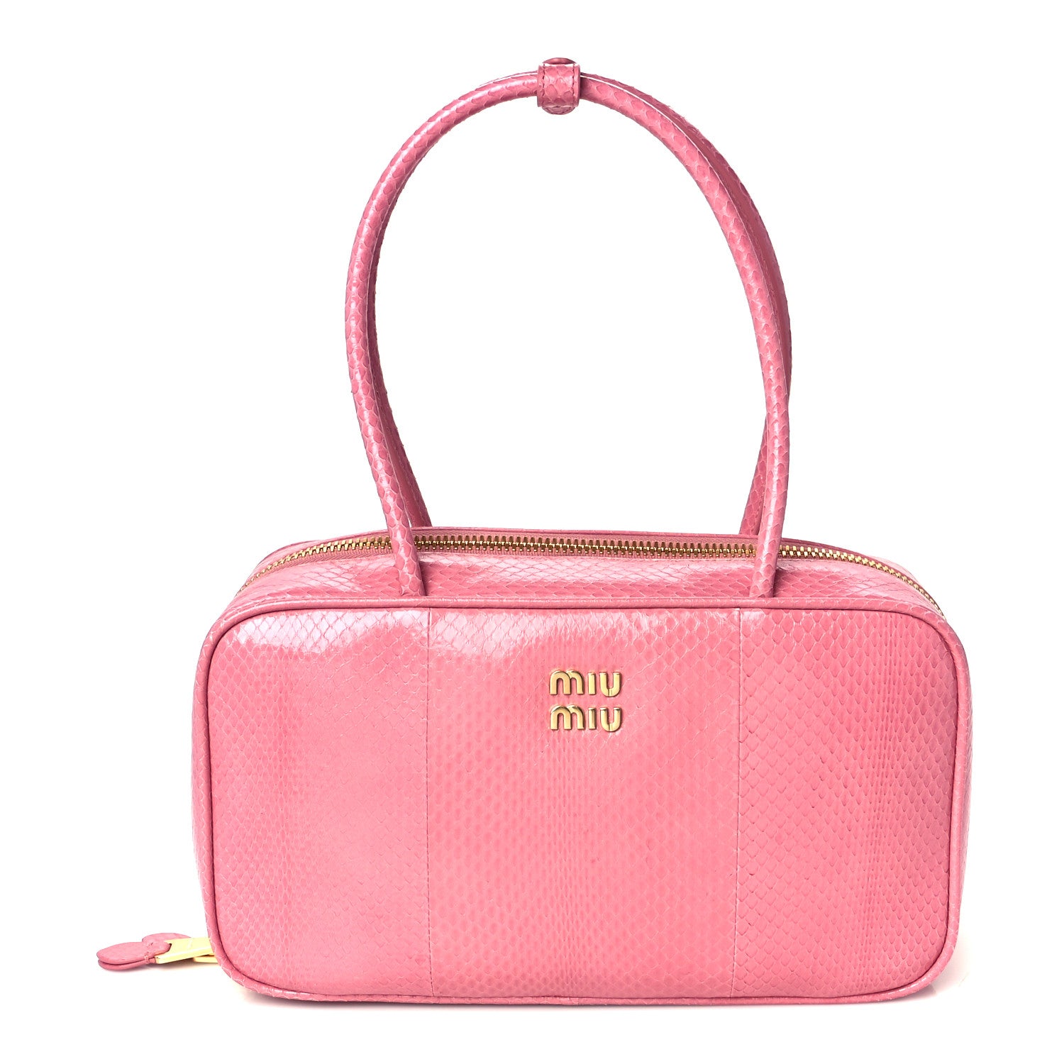 Miu Miu Ayers Medium Beau Top Handle Bag Petal Pink 1775557