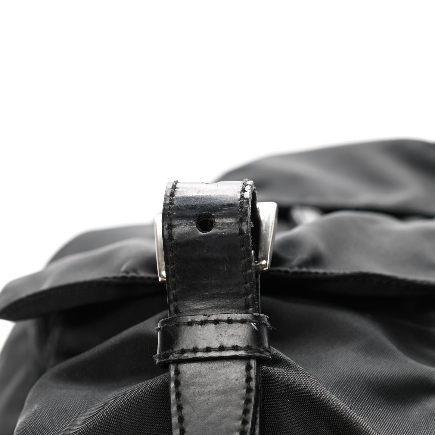 Nylon Vela Medium Backpack Black