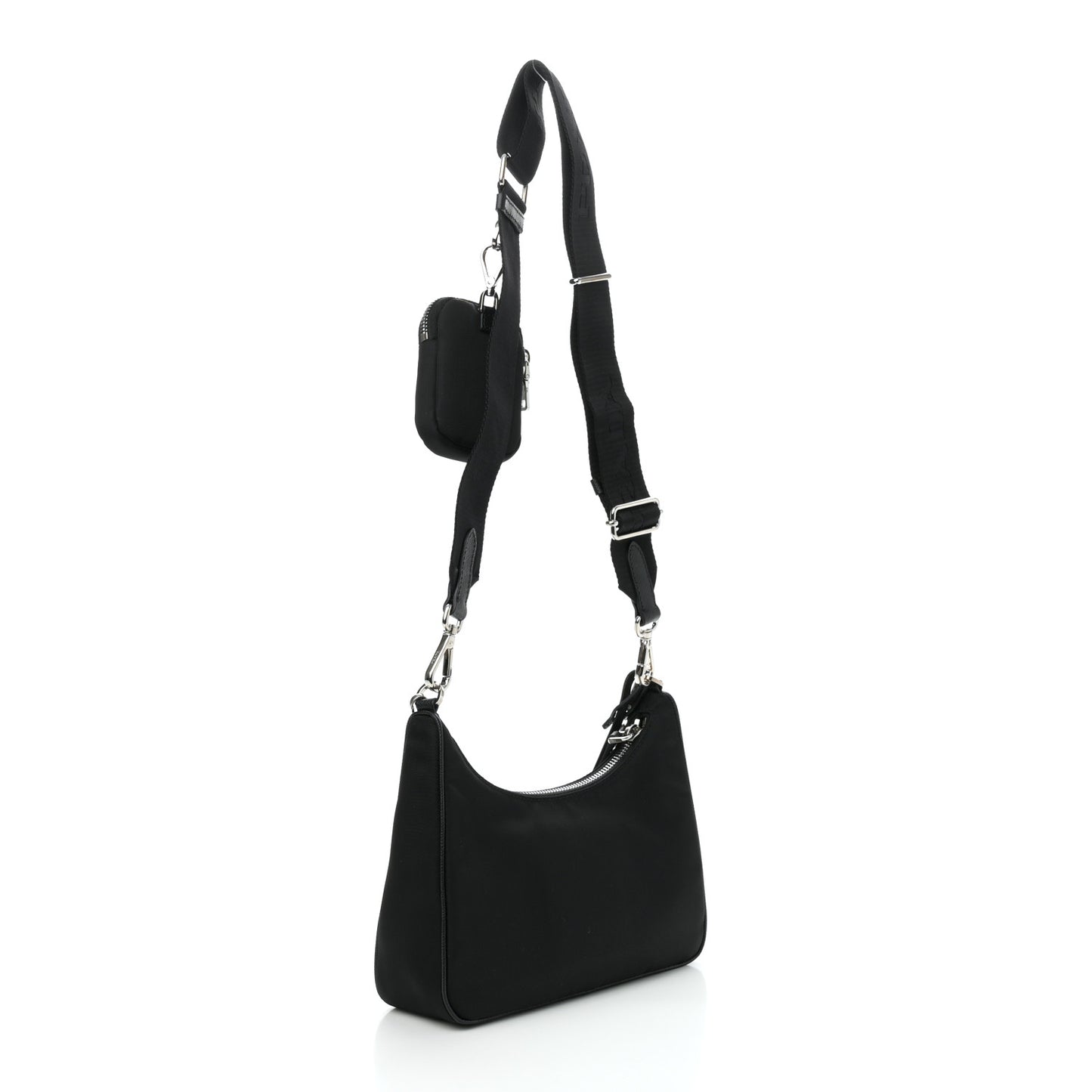 Nylon Re-Edition 2005 Shoulder Bag Black