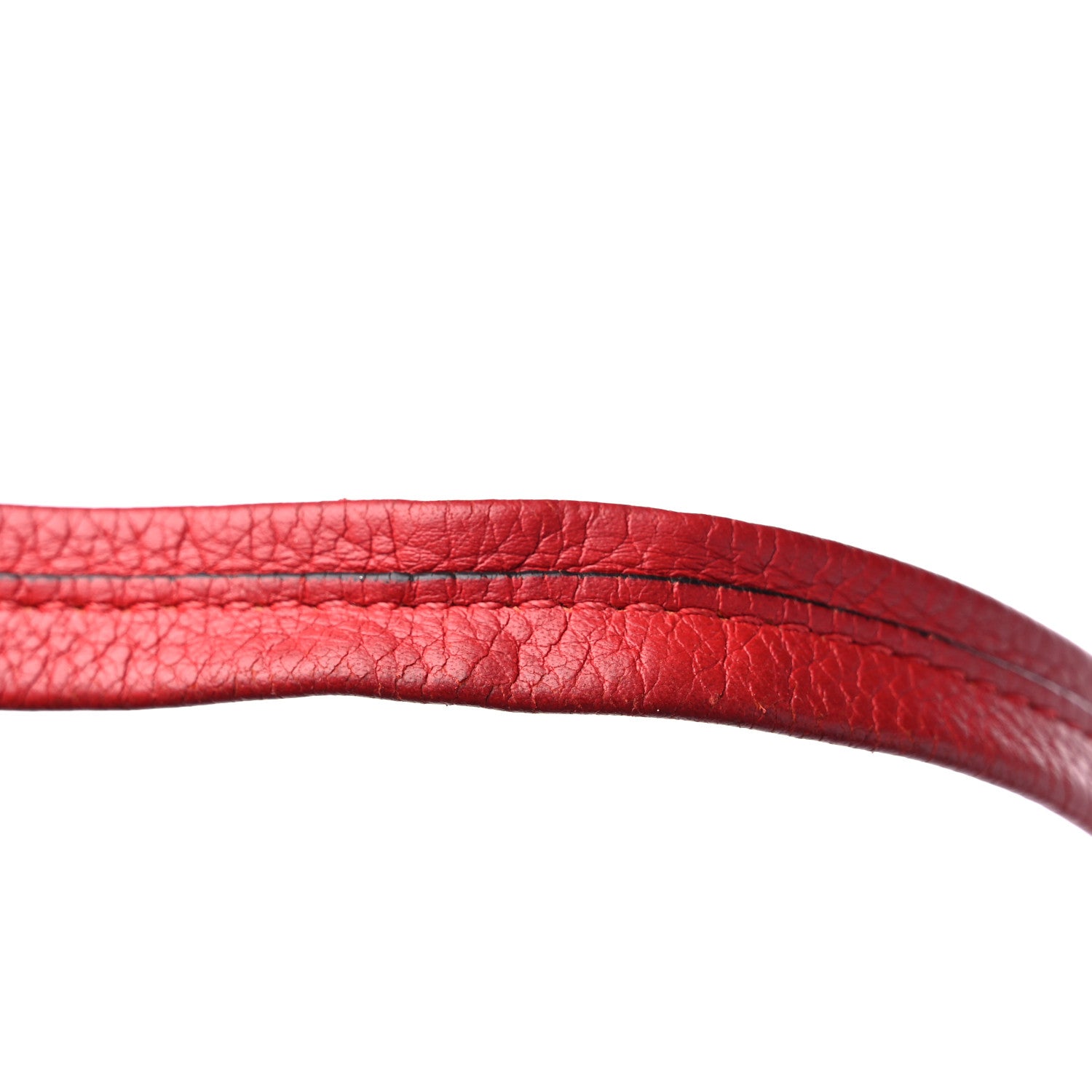Celine Grained Calfskin Medium Horizontal Cabas Phantom Coquelicot 19 of 19
