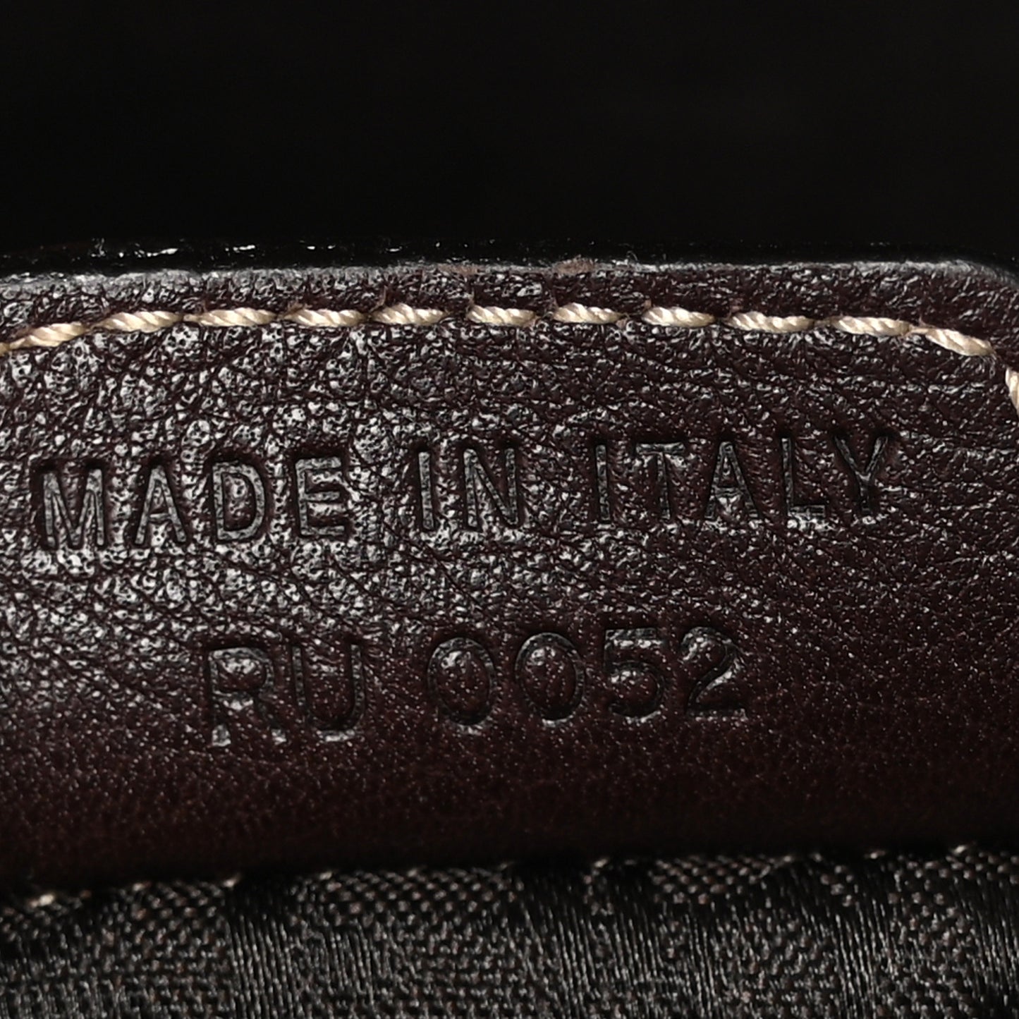 Calfskin Saddle Bag Brown