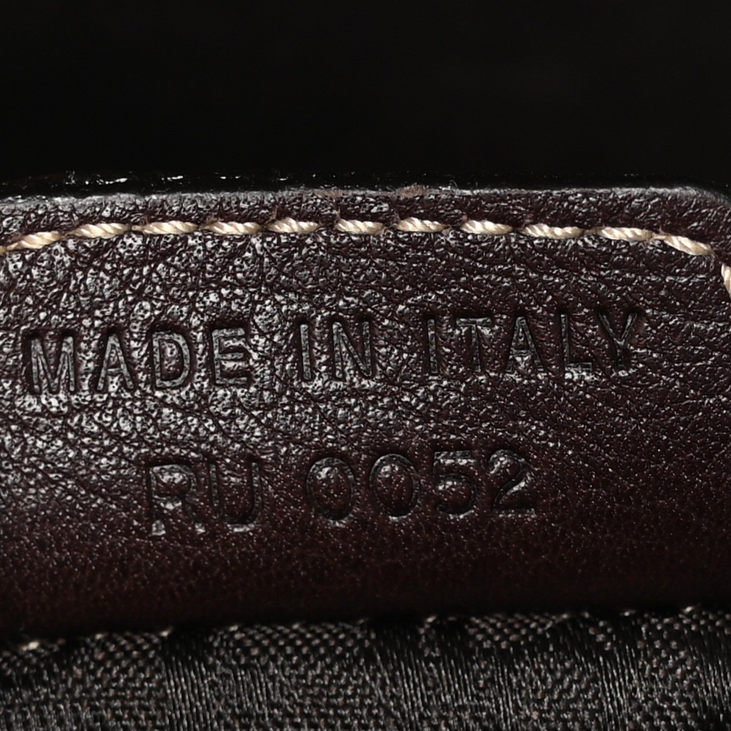 Christian Dior Calfskin Saddle Bag Brown 7 of 12