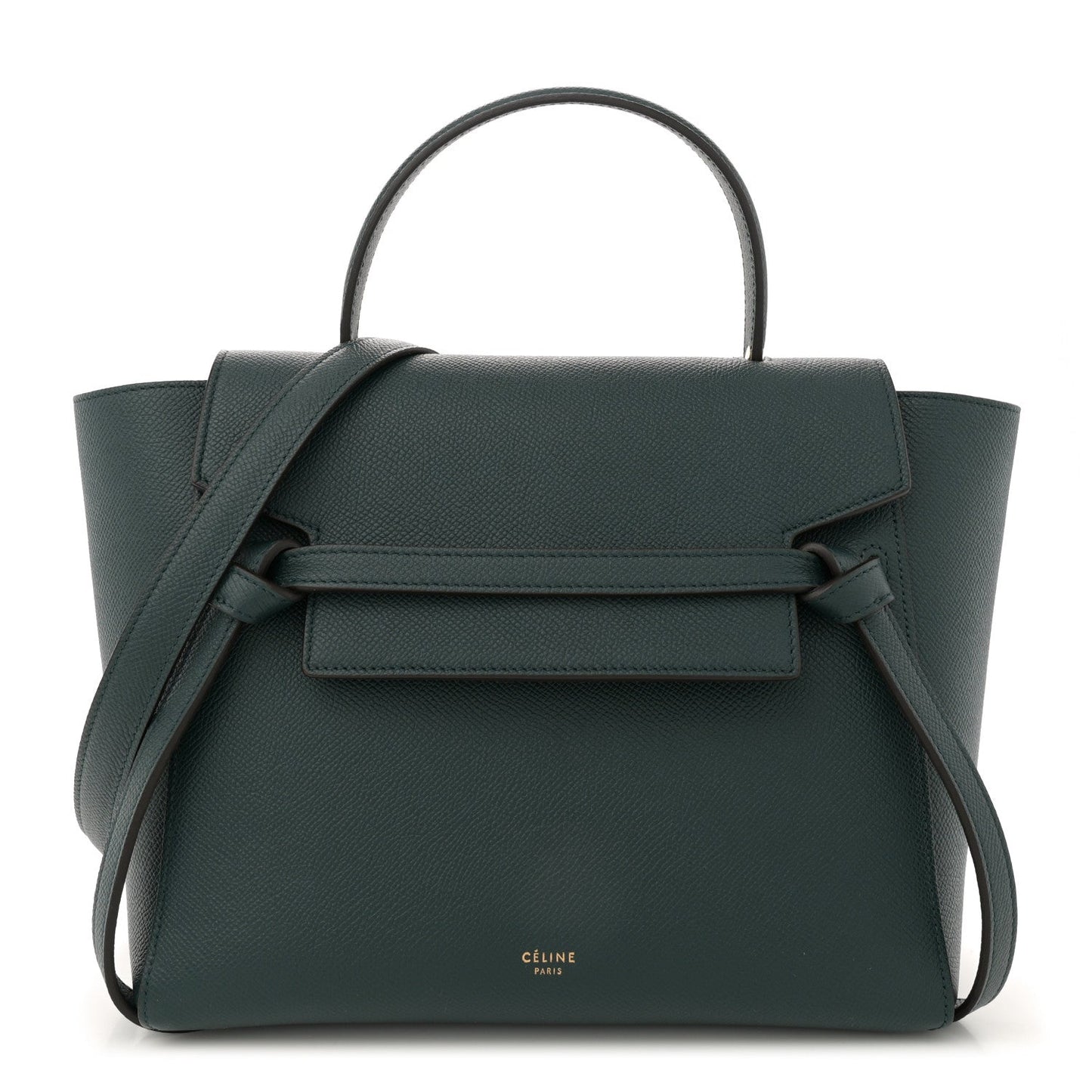 Grained Calfskin Micro Belt Bag Amazone