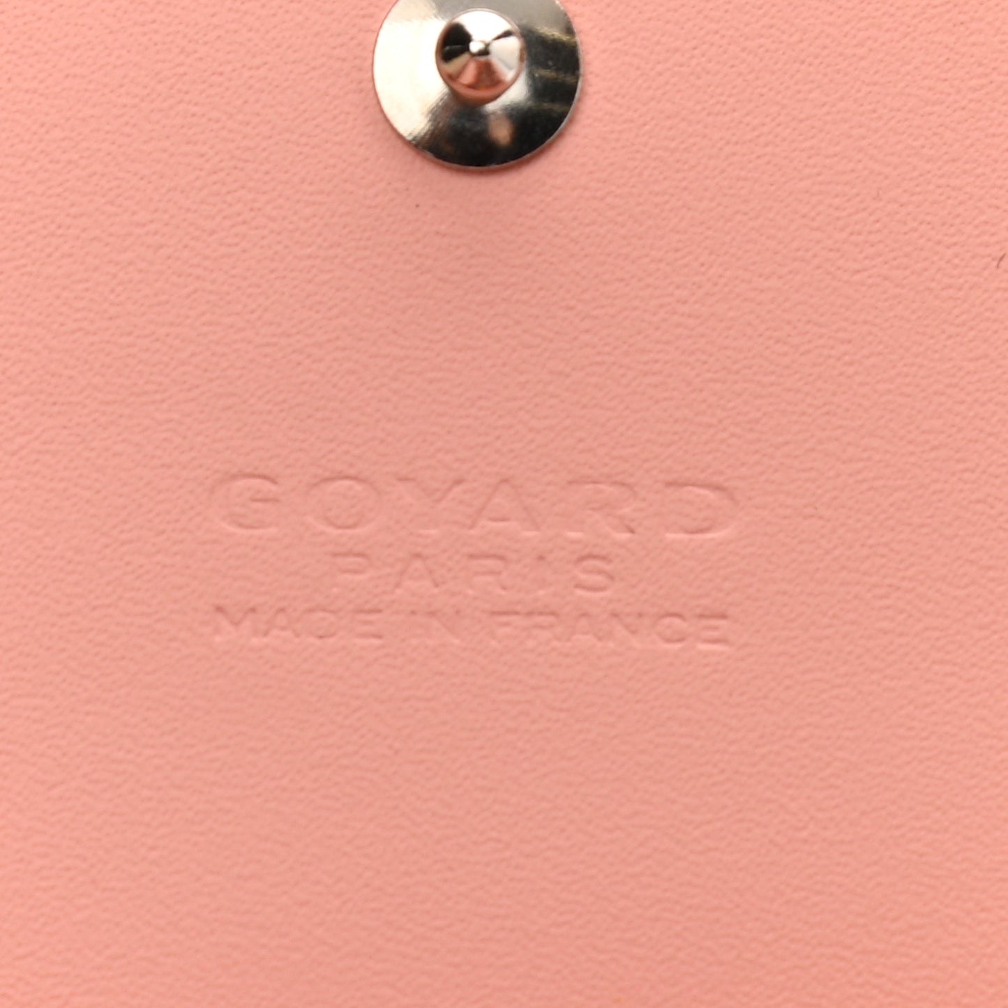 Goyardine Varenne Continental Wallet Pink