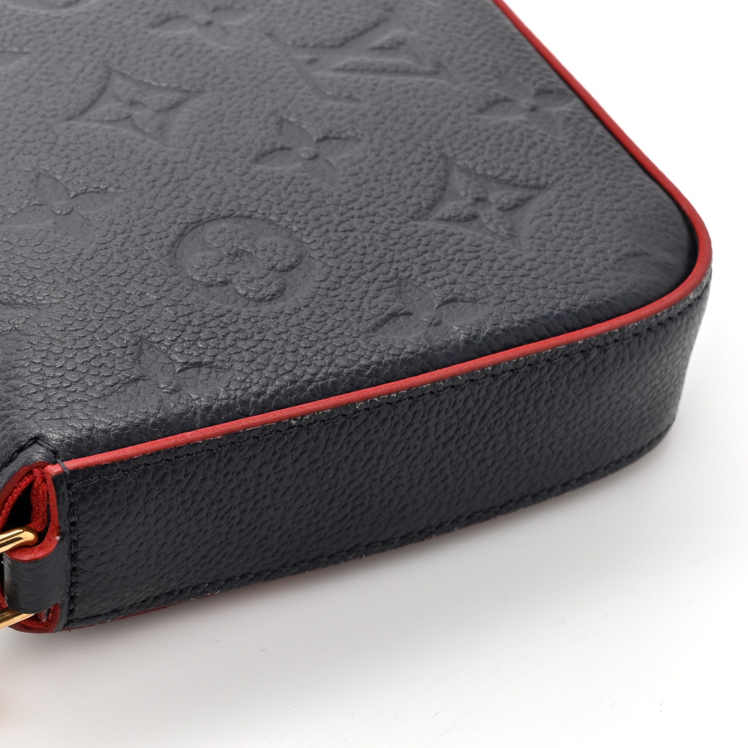 Louis Vuitton Empreinte Pochette Felicie Chain Wallet Marine Rouge 19 of 21