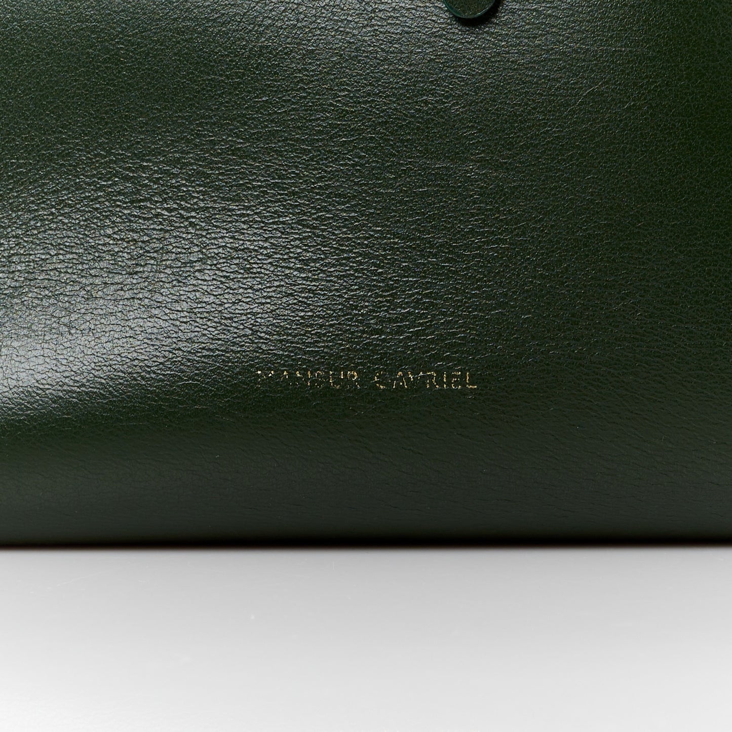 Calfskin Bucket Bag Olive