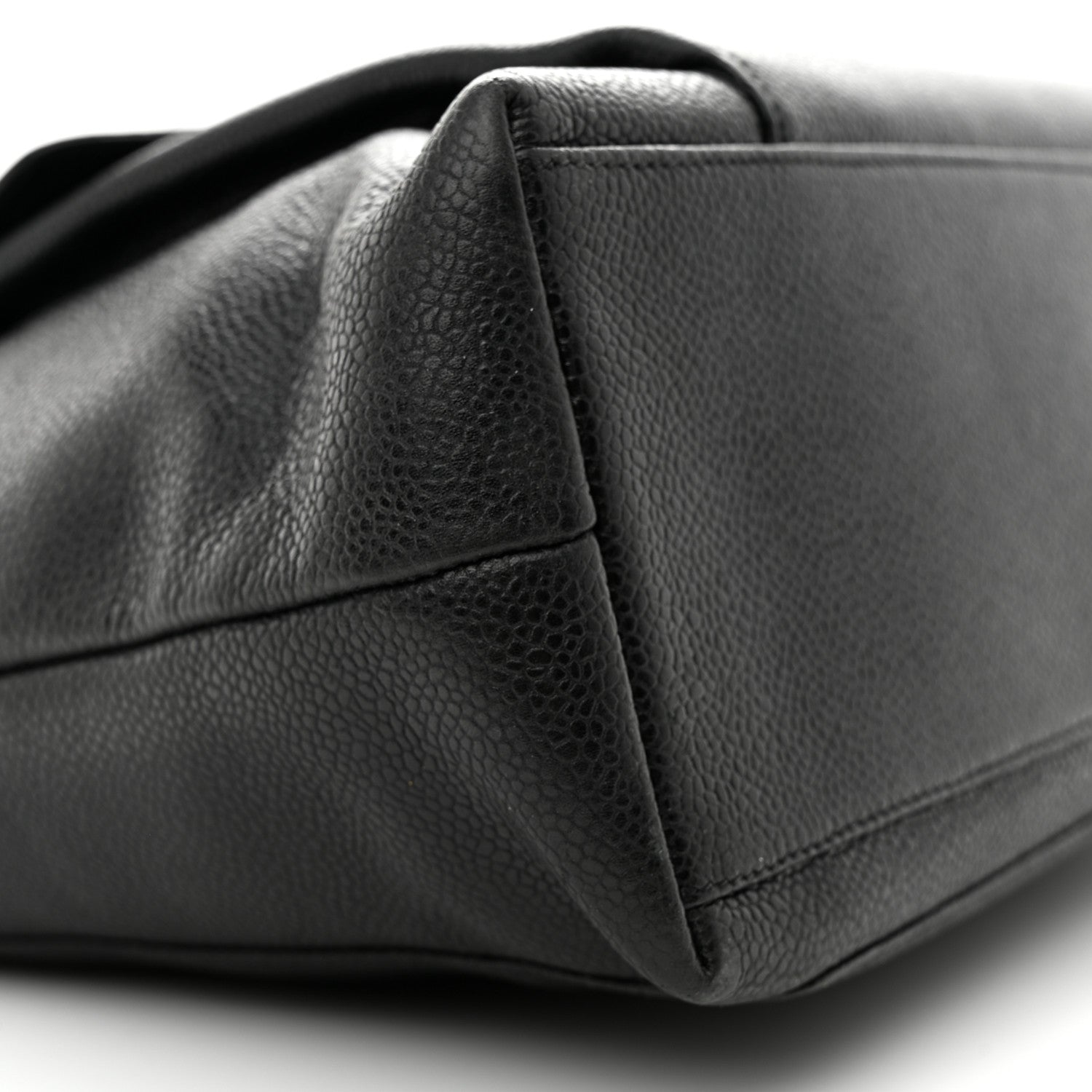 Chanel Caviar CC Shopper Tote Black 10 of 14