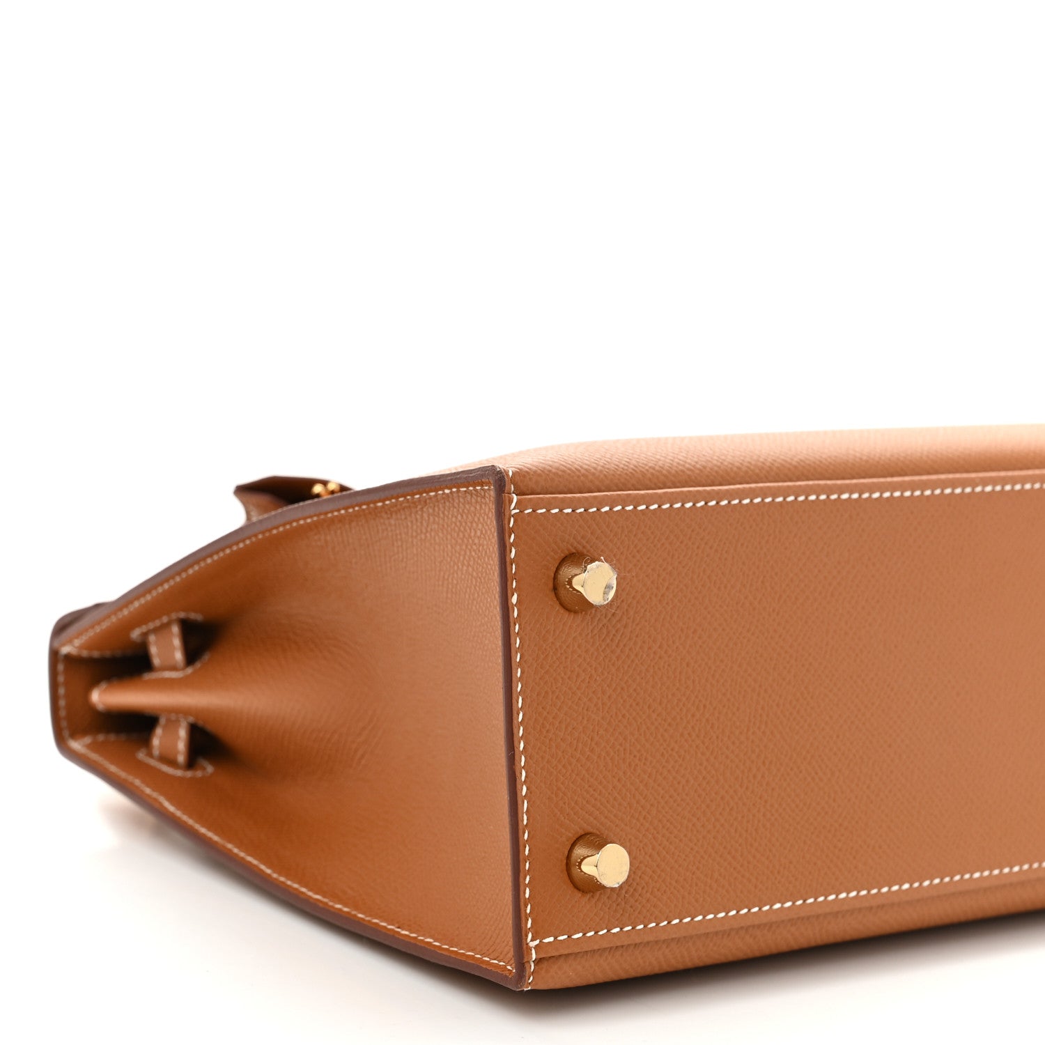 Hermes Epsom Kelly Sellier 25 Gold 9 of 11