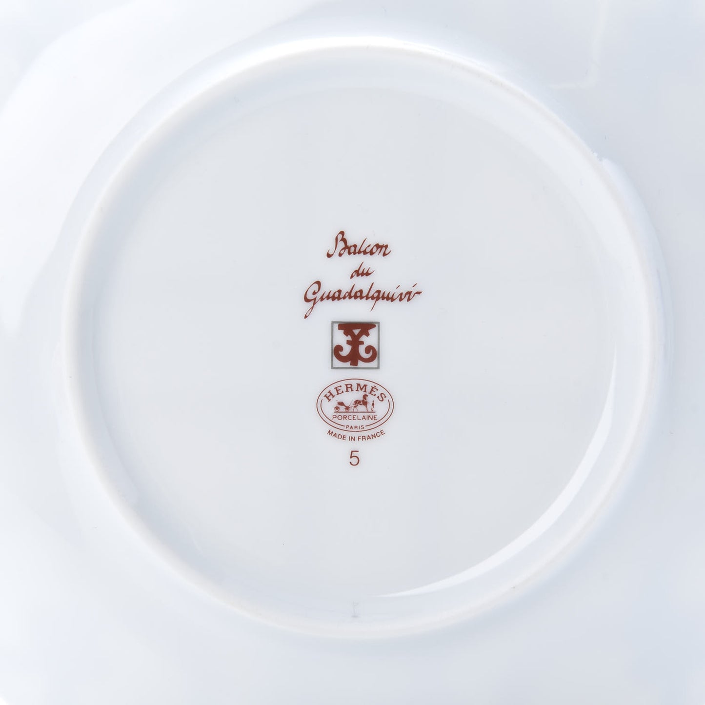 Porcelain Balcon du Guadalquivir Bread and Butter Plate