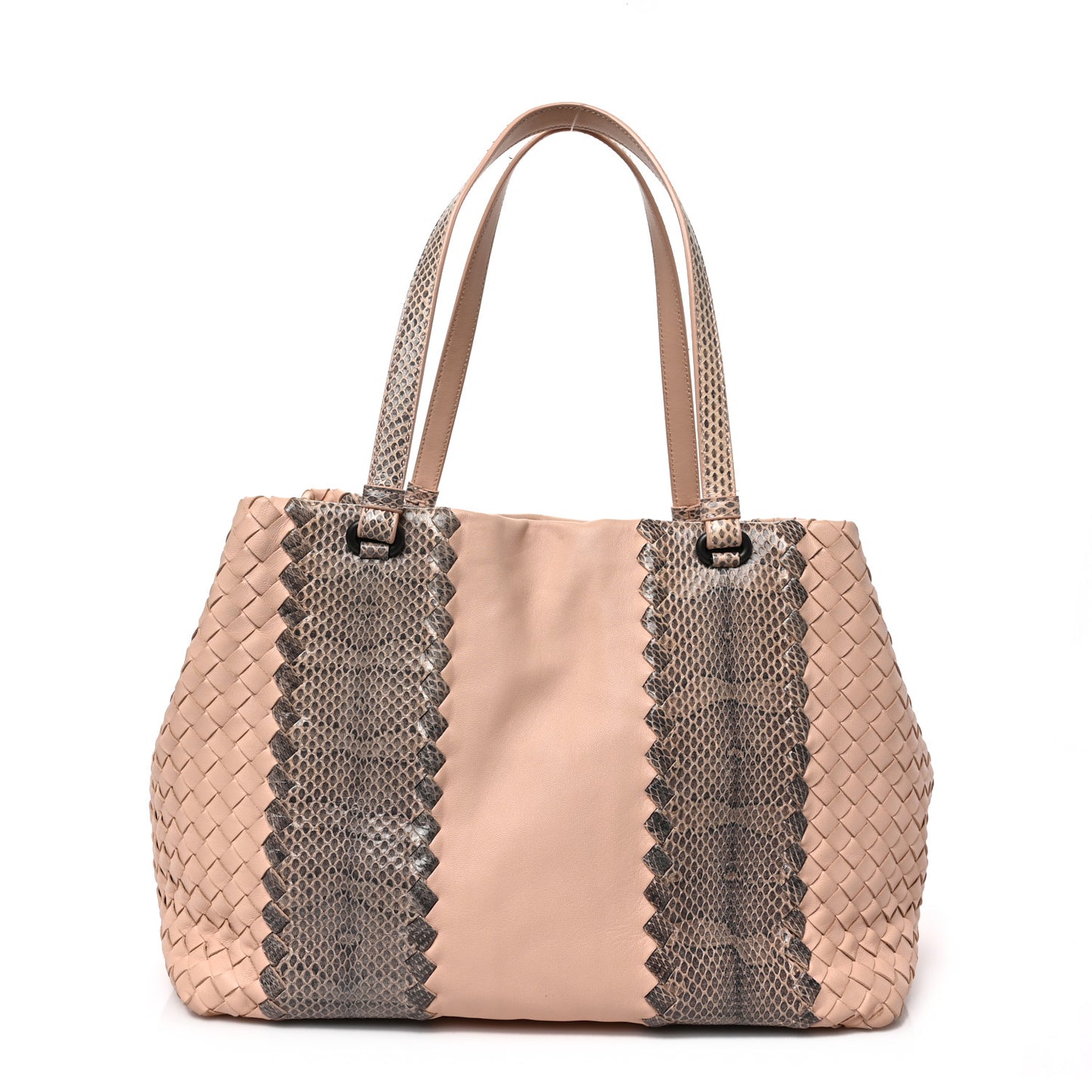 Nappa Intrecciato Ayers Medium Tote Beige