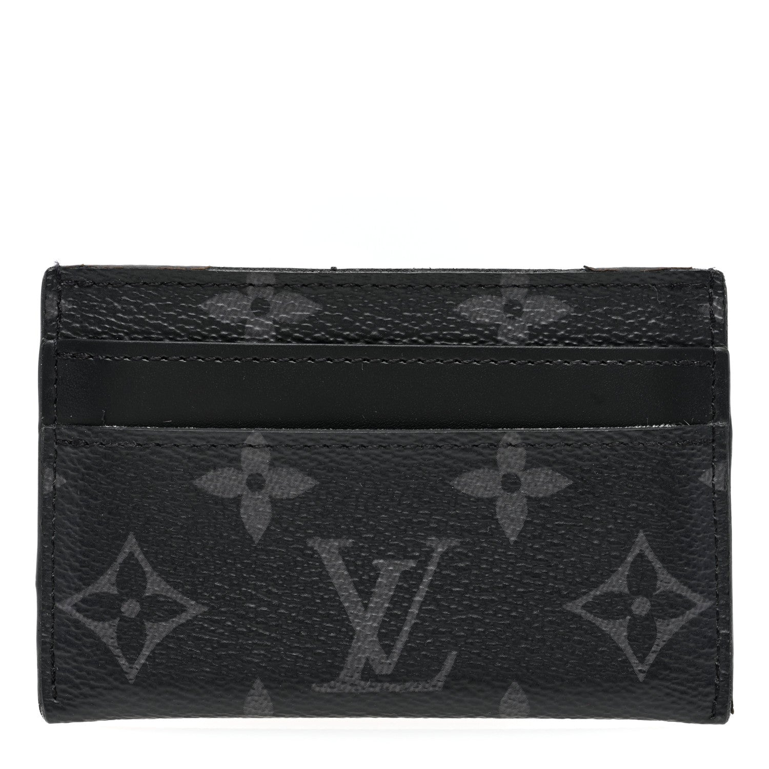 Louis Vuitton Monogram Eclipse Porte-Cartes Double Card Holder 1 of 6