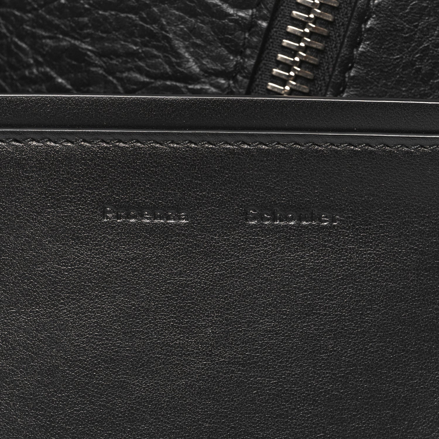 Proenza Schouler Calfskin Medium Hex Bucket Bag Black 8 of 11