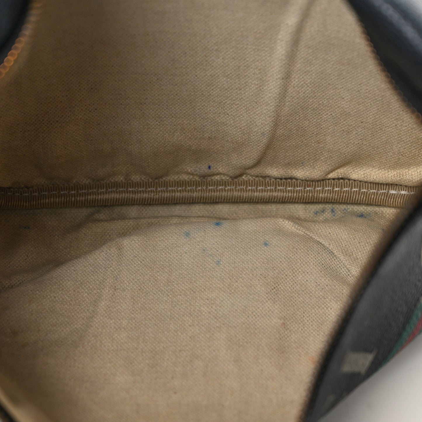 Grained Calfskin Logo Belt Bag Black