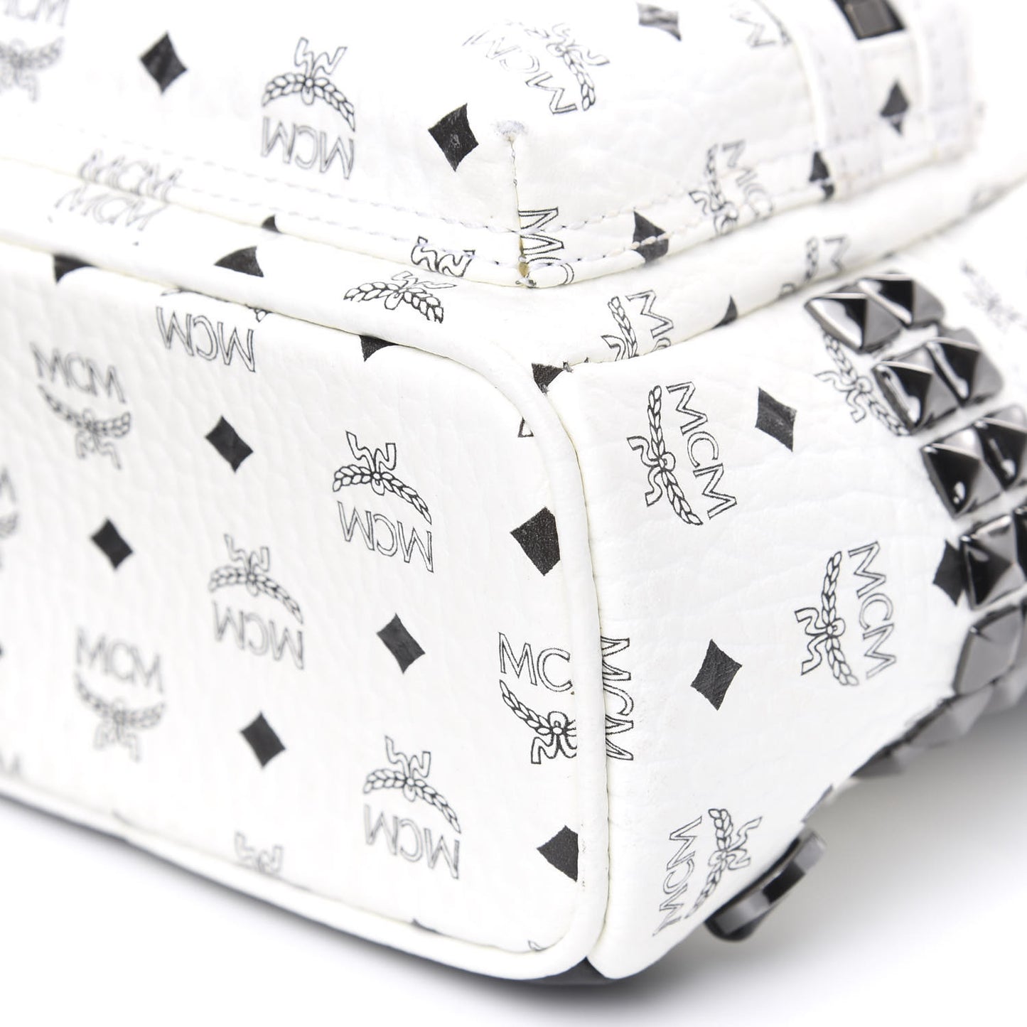 Visetos Side Stud X-Mini Stark Bebe Boo Backpack White