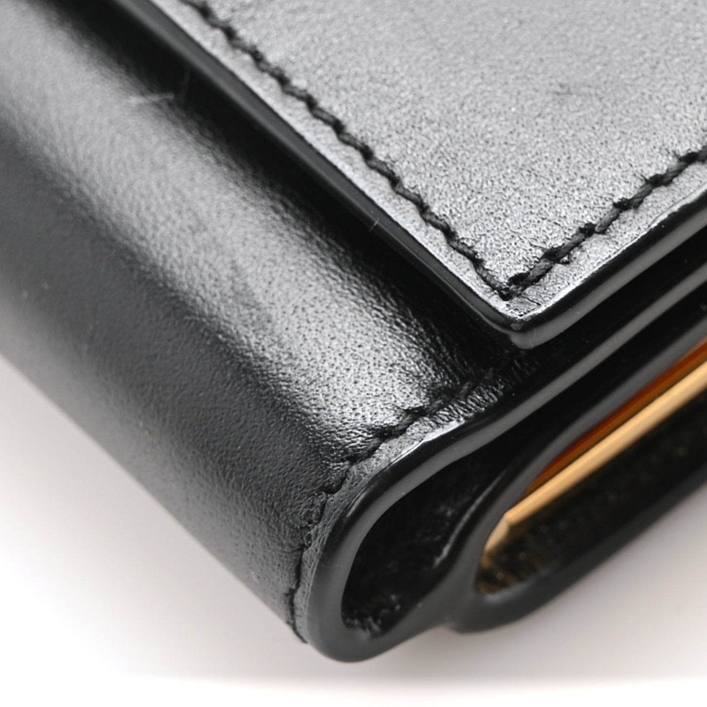 Smooth Calfskin Monogram Rider Belt Bag Black