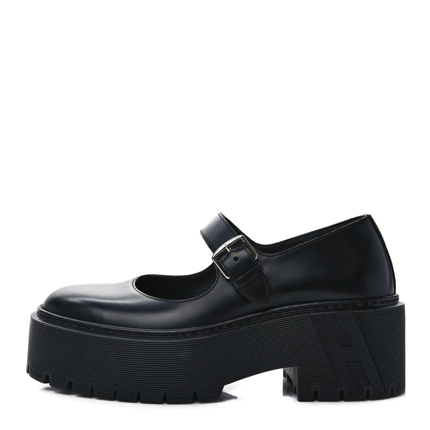 Glazed Calfskin Hoxton Oxford 36 Black