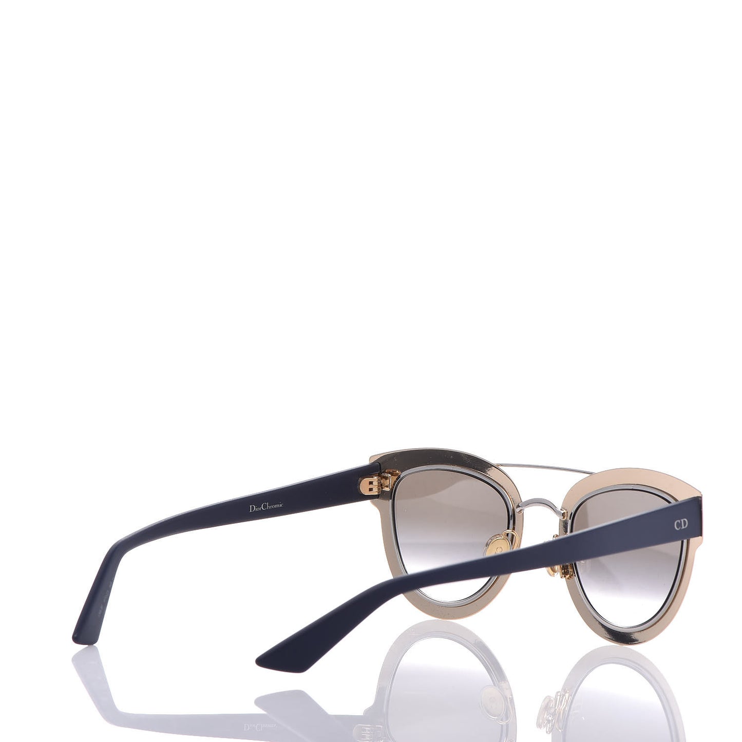 Chromic Sunglasses Gold Blue