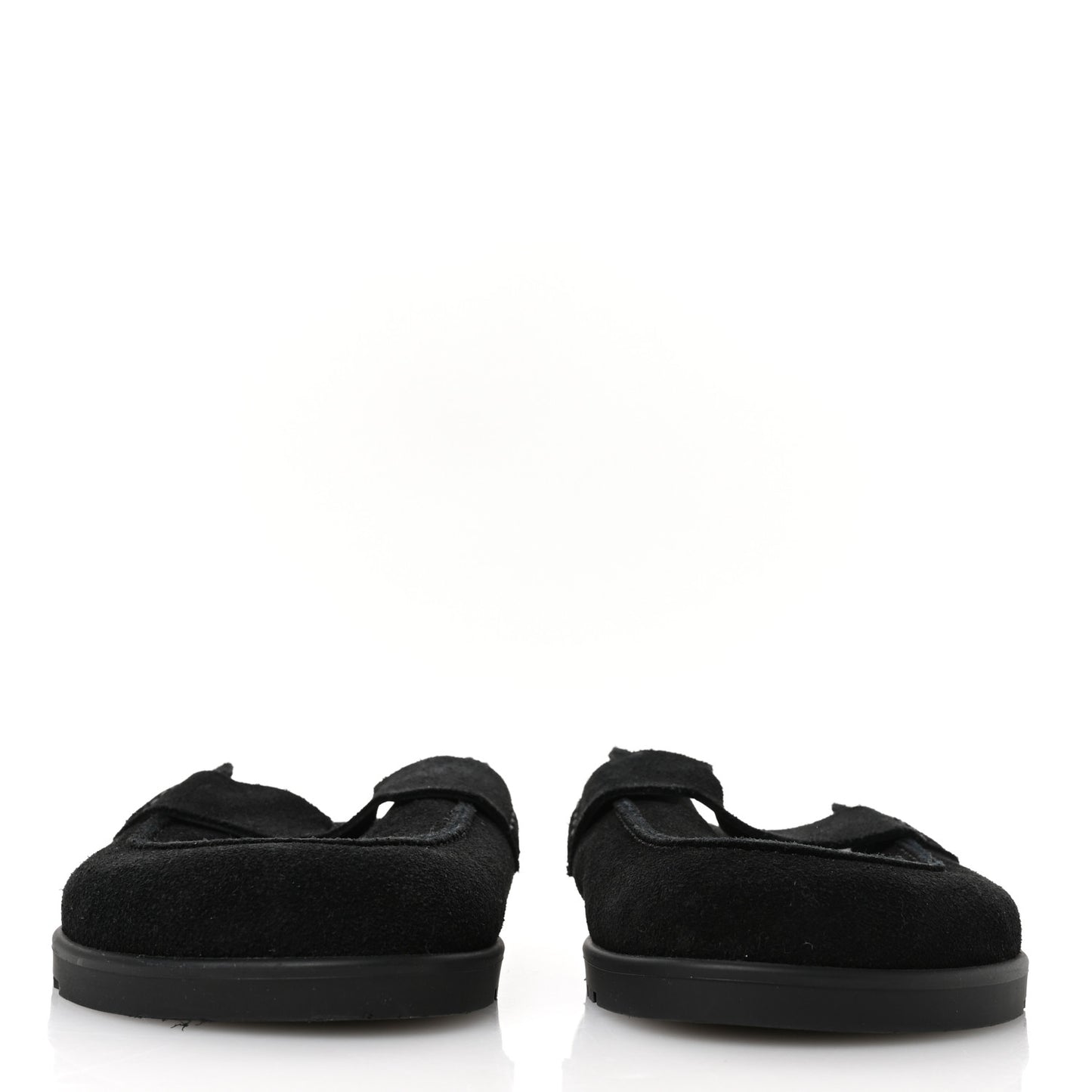 Suede Calfskin Go Mules 38 Black