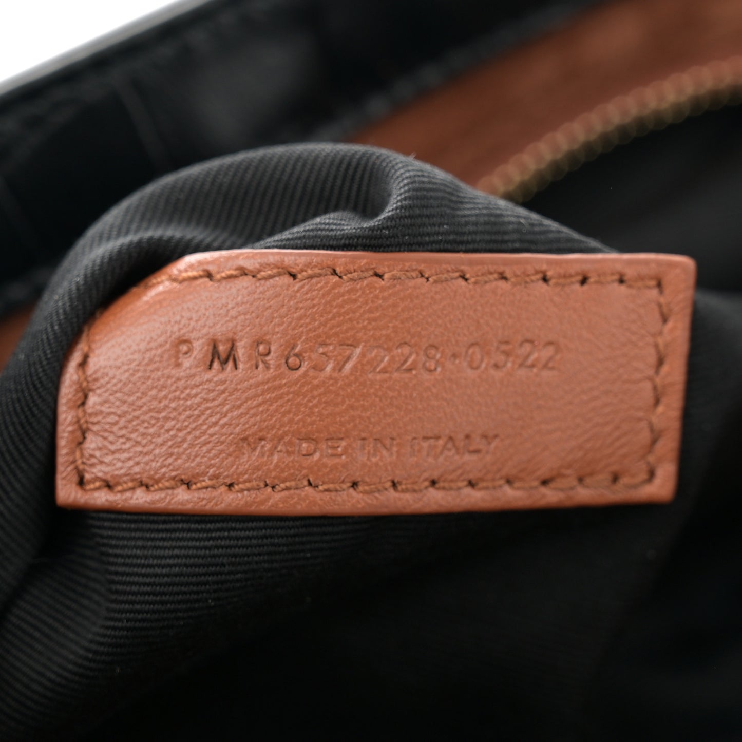 Calfskin Crocodile Embossed Le 5 A 7 Hobo Black