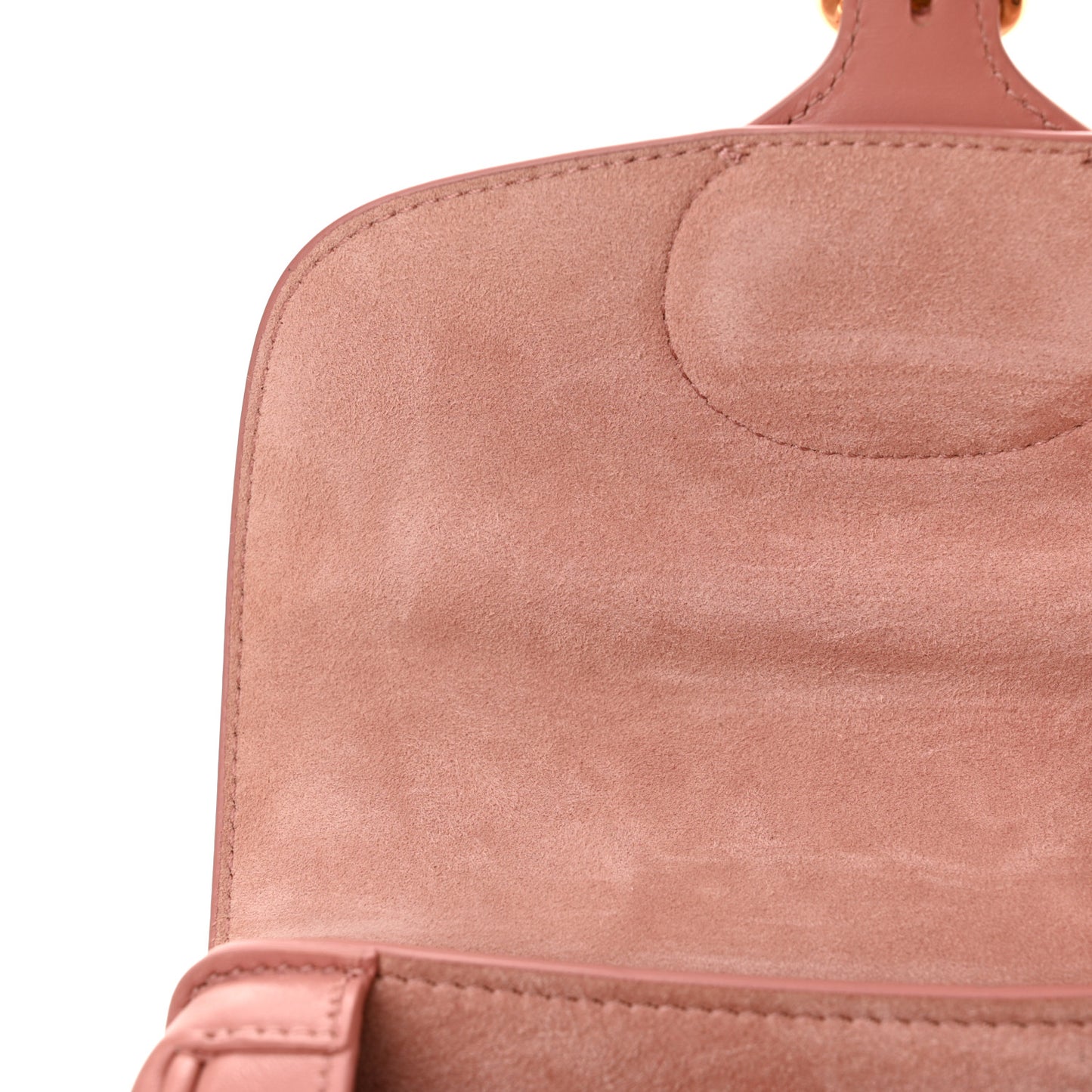 Box Calfskin Small Bobby Flap Dark Nude