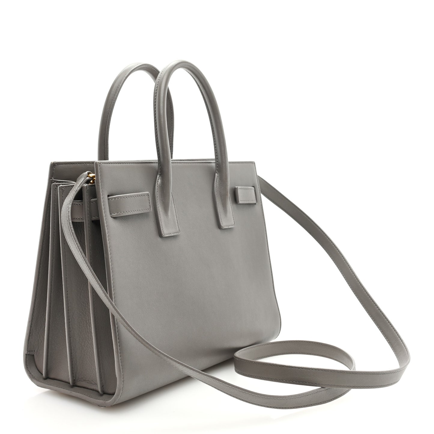 Calfskin Baby Sac De Jour Fog