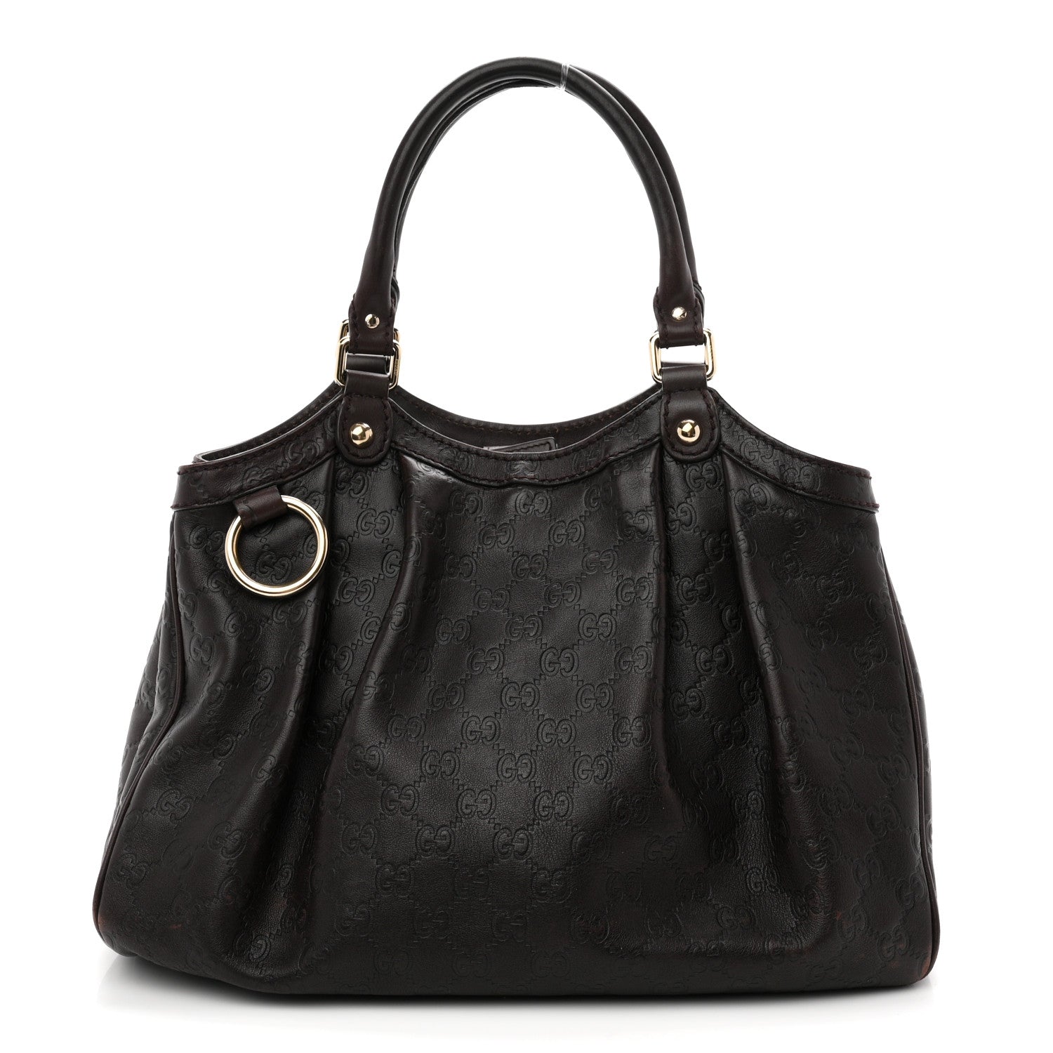 Gucci Guccissima Medium Sukey Tote Chocolate 1919047 – FASHIONPHILE