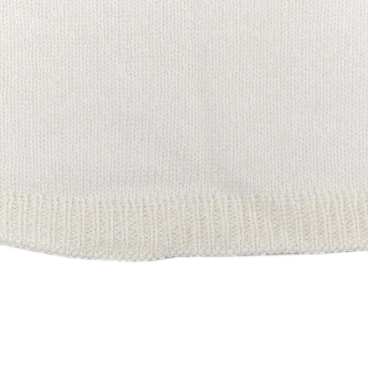 Cashmere Blend CC Logo Stole White