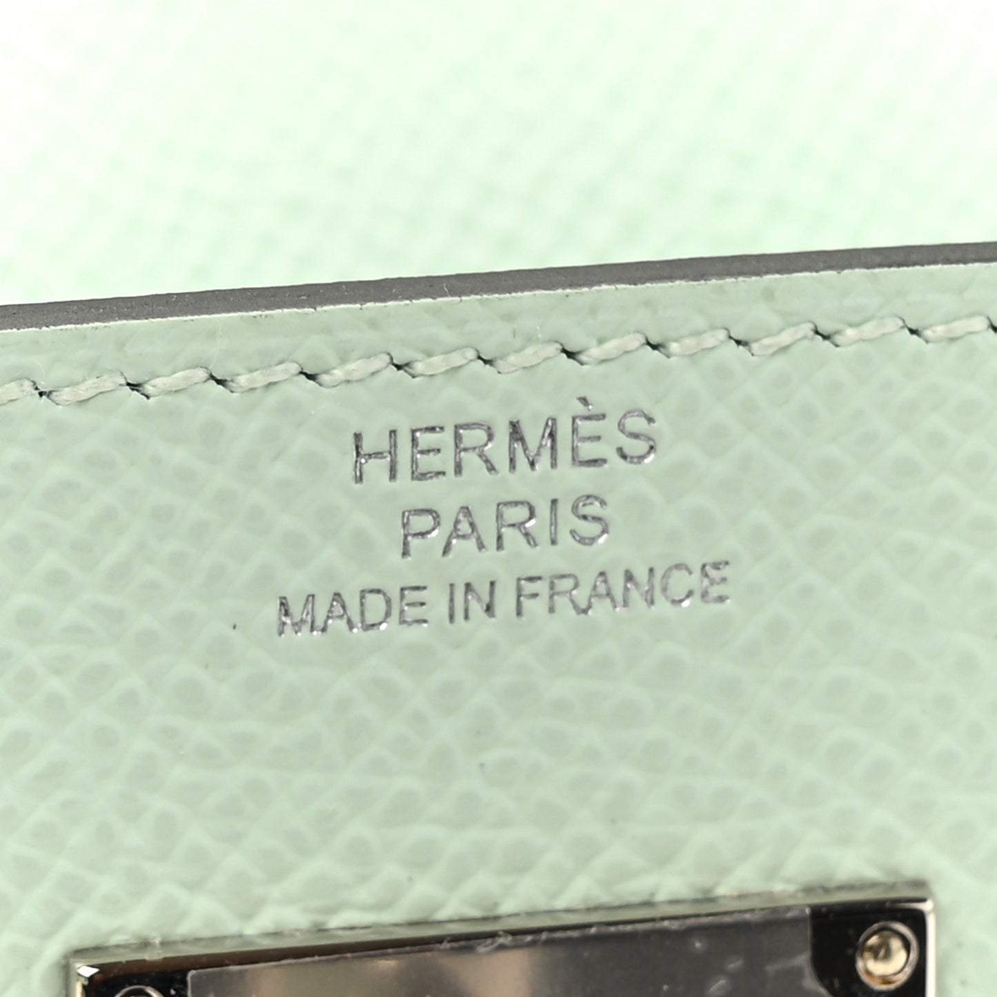 Epsom Kelly Wallet To Go Vert Peppermint