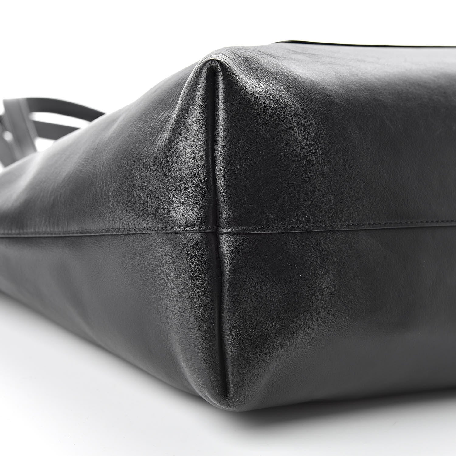 Prada City Calf Shopping Tote Black 10 of 16