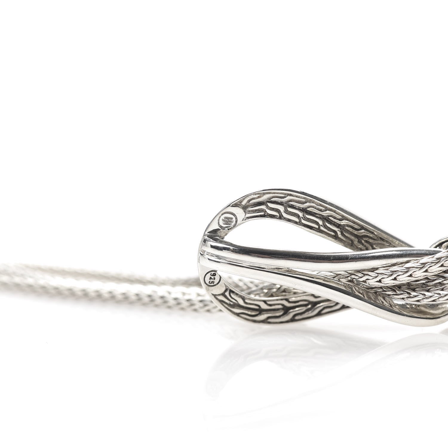 John Hardy Sterling Silver Asli Classic Chain Link Lariat Necklace 4 of 4