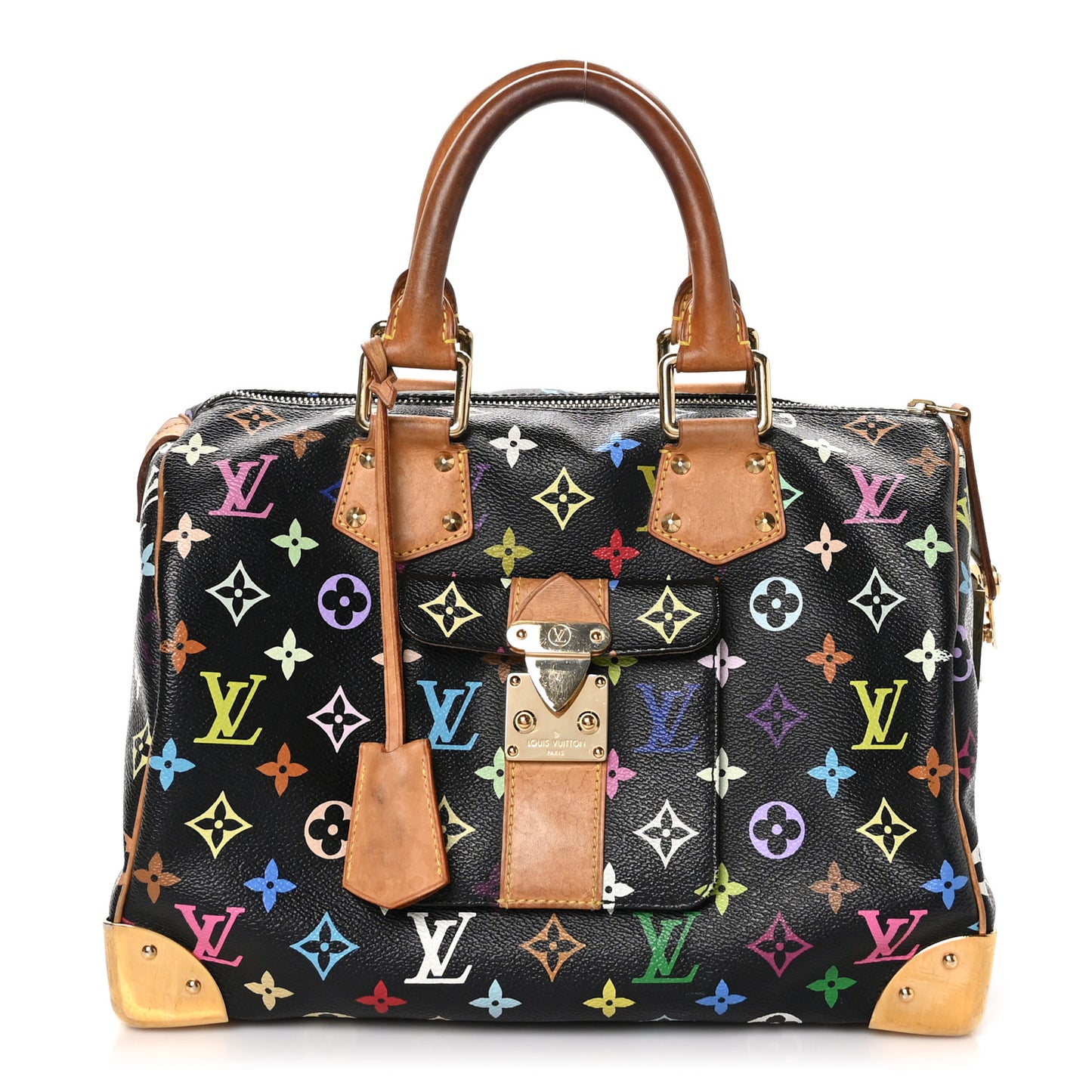 Monogram Multicolor Speedy 30 Black