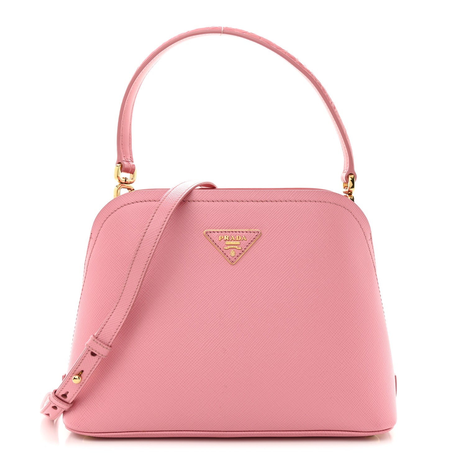 Prada Saffiano Cuir Small Matinee Tote Petalo 1 of 9