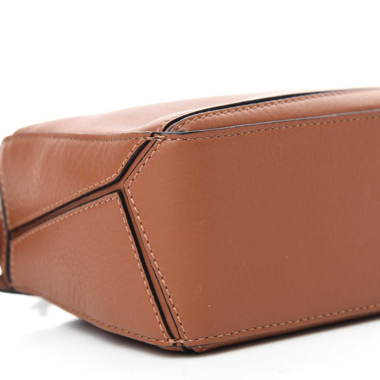 Calfskin Mini Puzzle Bag Tan