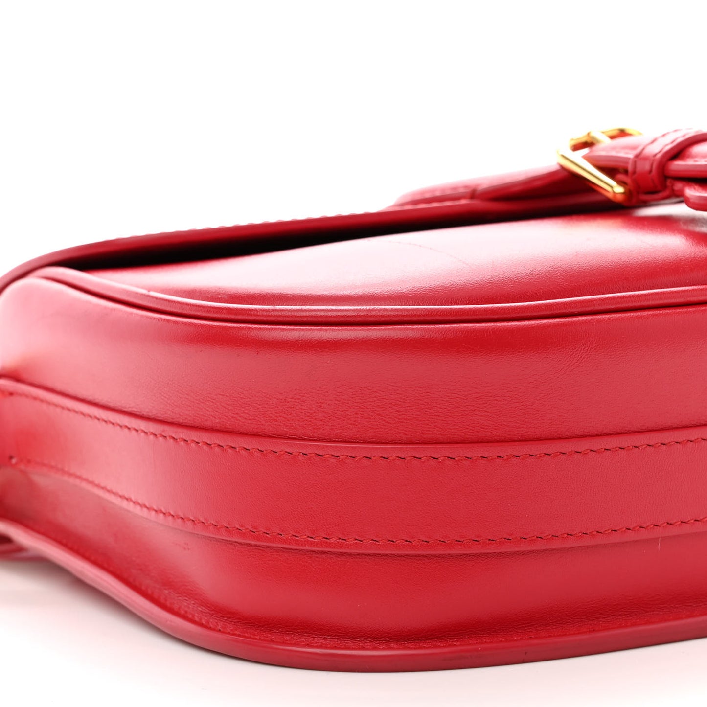 Box Calfskin Medium Bobby Flap Raspberry