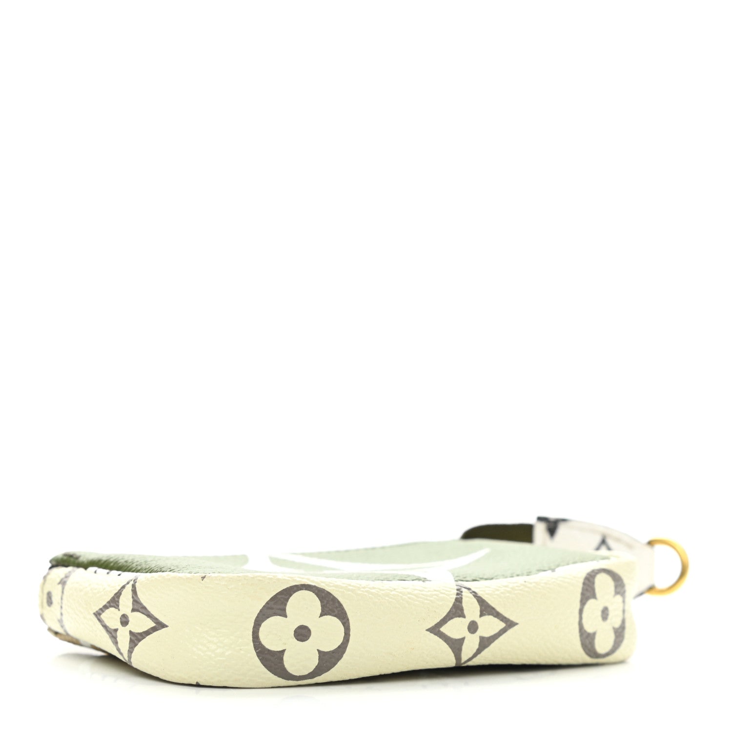 Louis Vuitton Monogram Giant Micro Pochette Accessories Kaki White 4 of 8