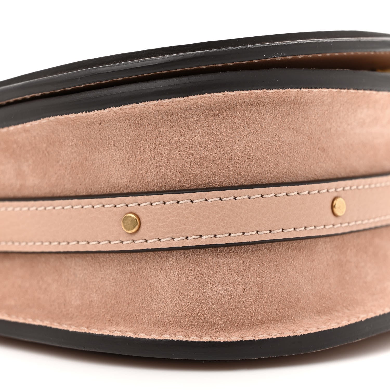 Chloe Calfskin Suede Small Nile Bracelet Bag Biscotti Beige 9 of 13