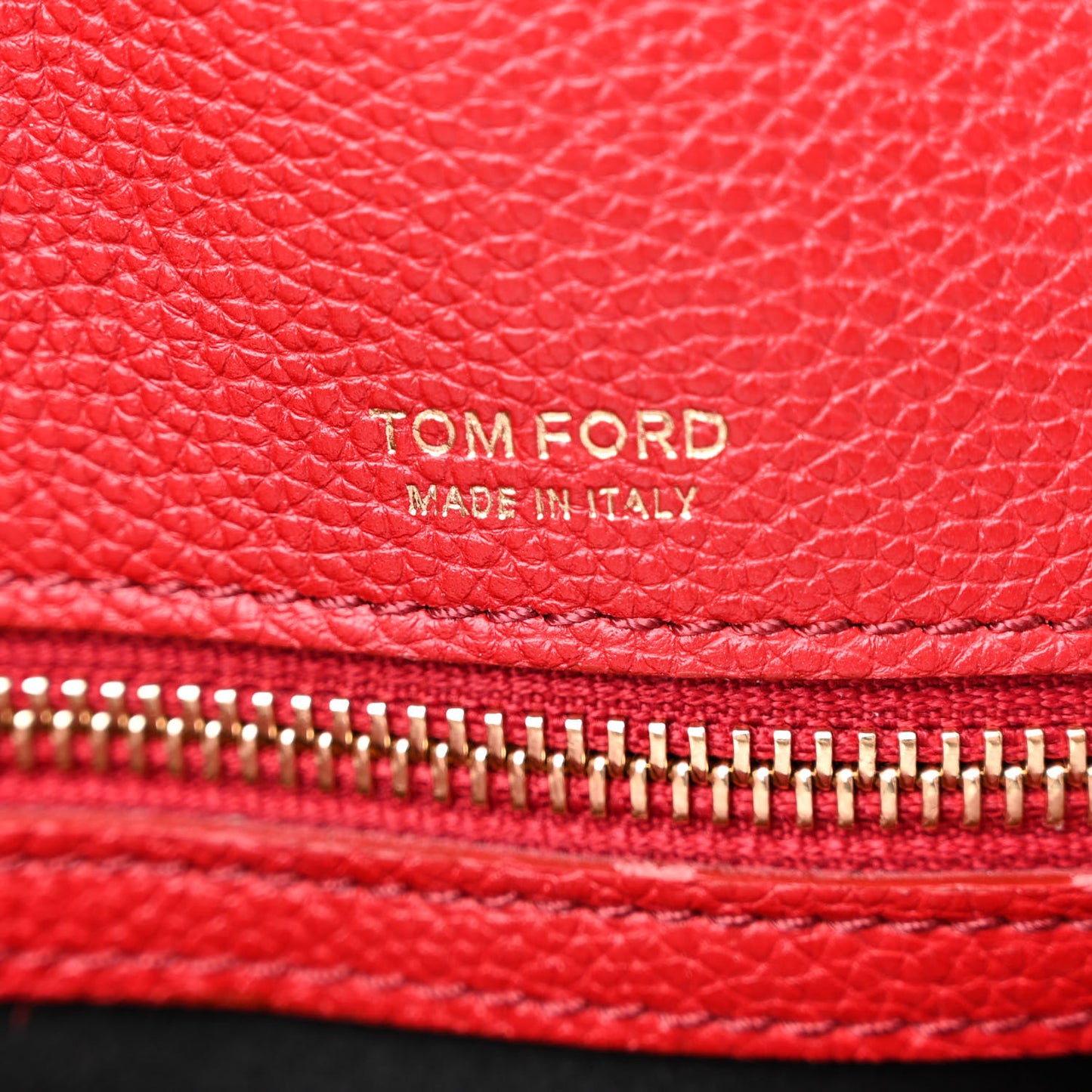 Calfskin Tara Top Handle Bag Red