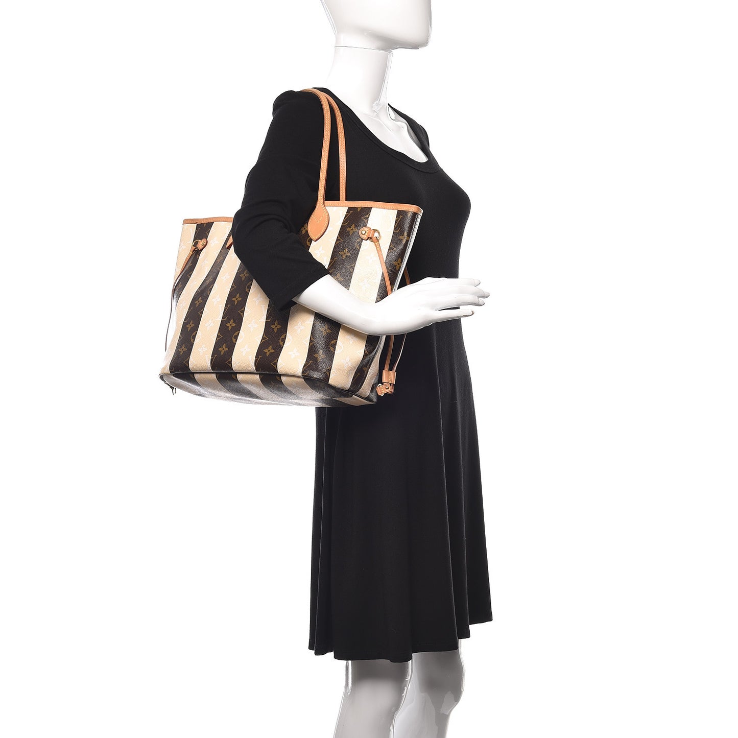 Monogram Rayures Neverfull MM