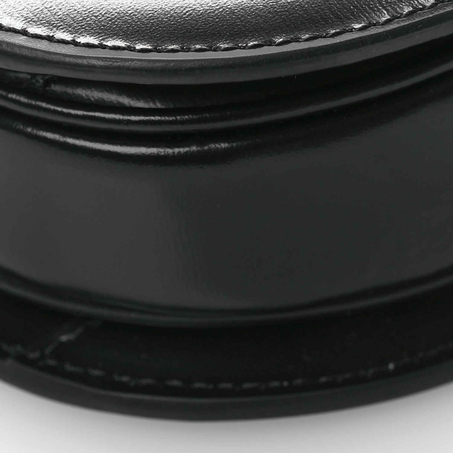 Celine Shiny Calfskin Triomphe Mini Besace Clea Black 10 of 11