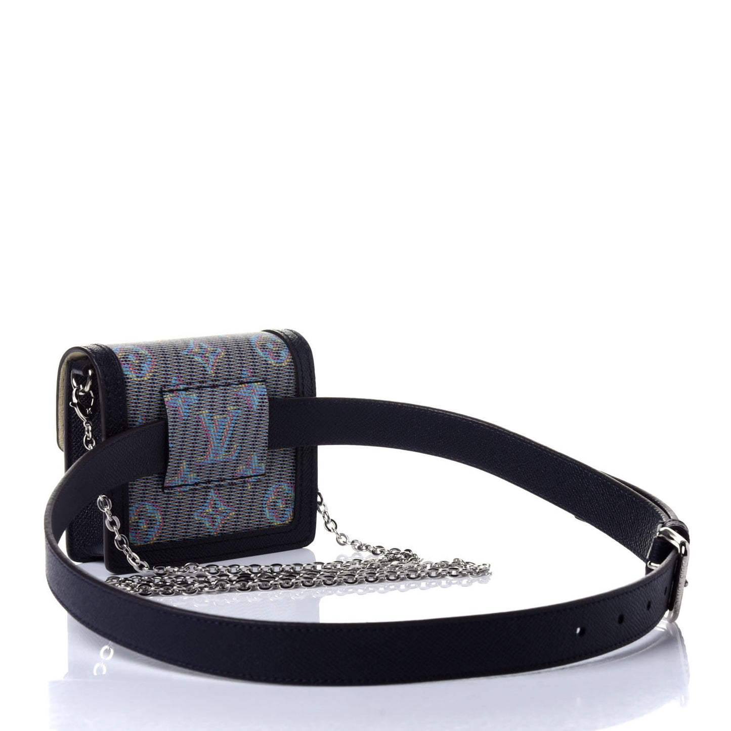 Monogram LV Pop Bumbag Dauphine BB Blue