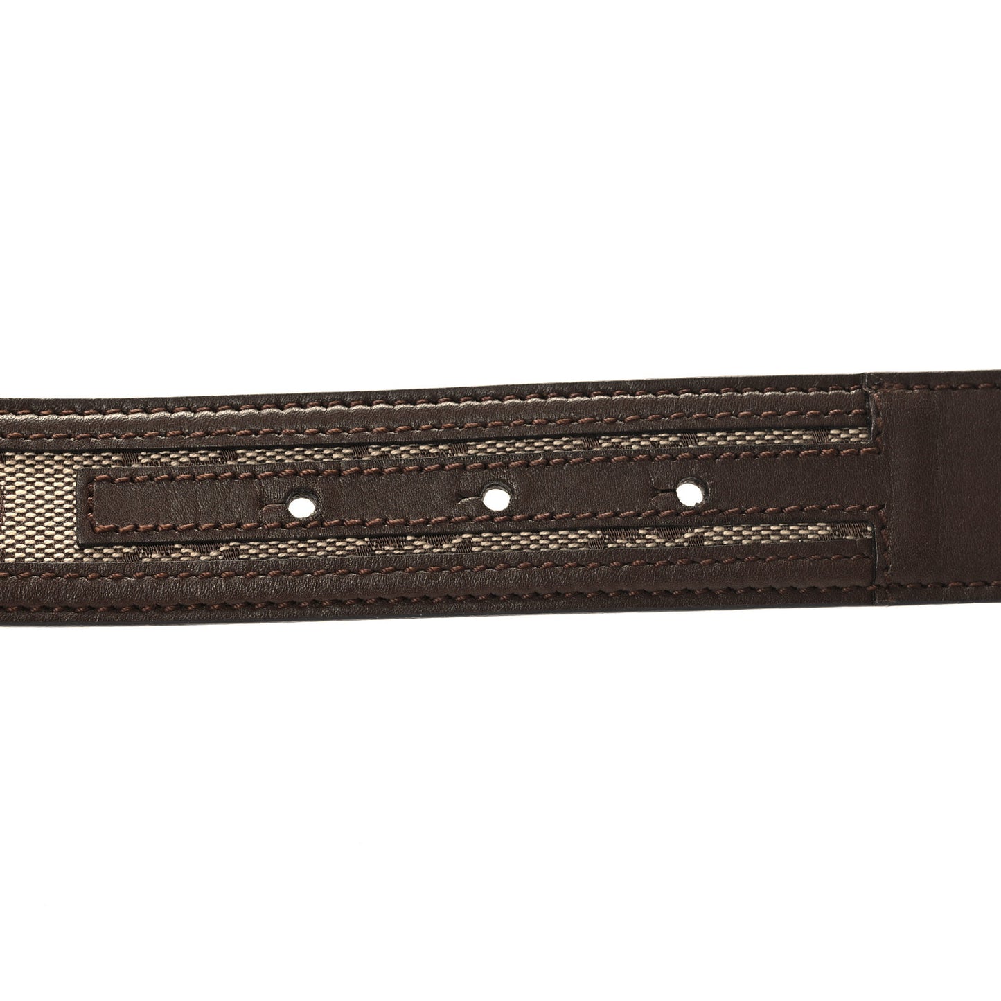 Monogram Square Interlocking G Belt 90 36 Brown