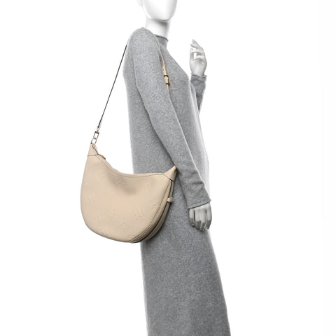 Empreinte Monogram Giant Loop Hobo Cream