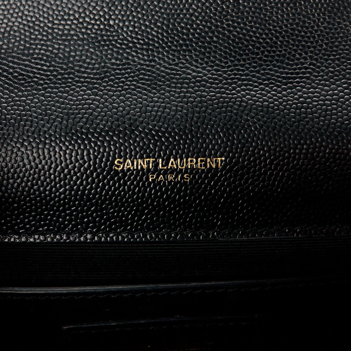 Grain De Poudre Small Classic Monogram Kate Tassel Satchel Black