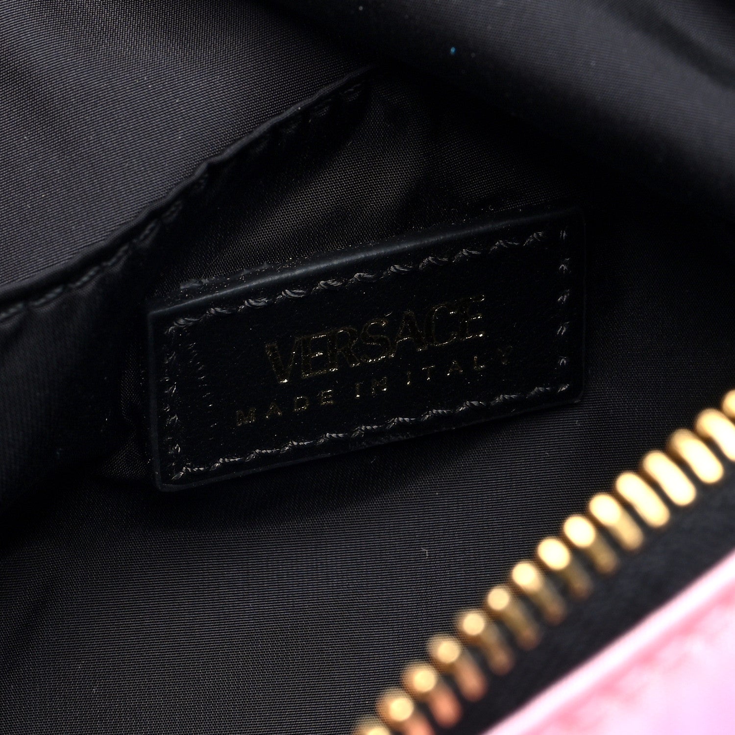 Versace Nylon Medusa Shoulder Bag Candy Black 6 of 9